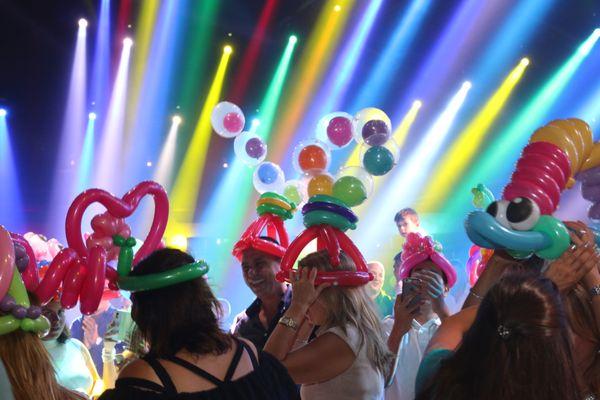 Add a sea of color and motion to your event!