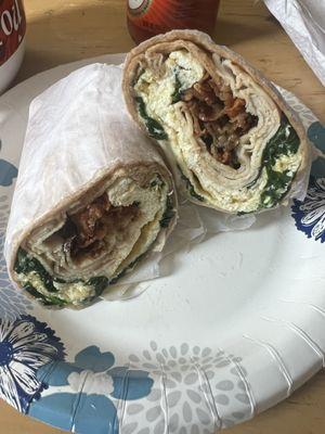 Egg white wrap - custom