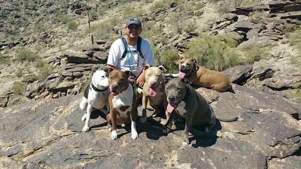 Me and my pack out for a hike