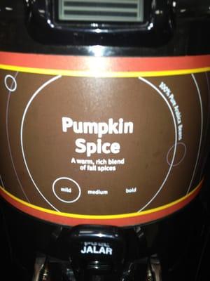 Pumpkin spice coffee time!