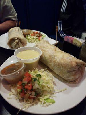 Fajita burrito