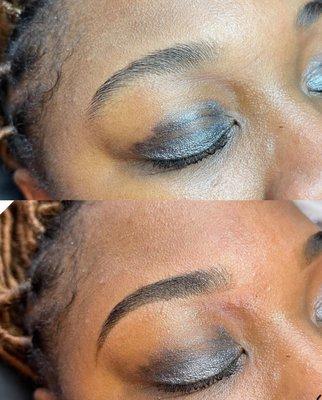 Brow tint & wax