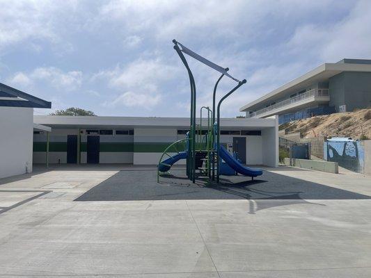 Grand View's newest playground structure.