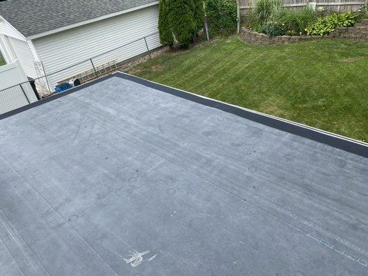 Flat roof