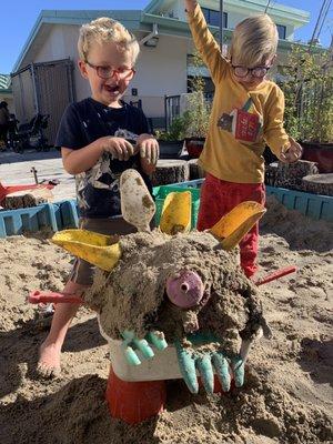 Monsters in the sand box!