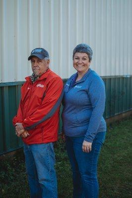 Donald and Jennifer, the heart of the business!