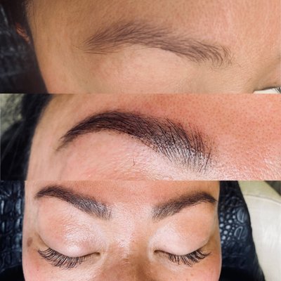 Henna brow & wax