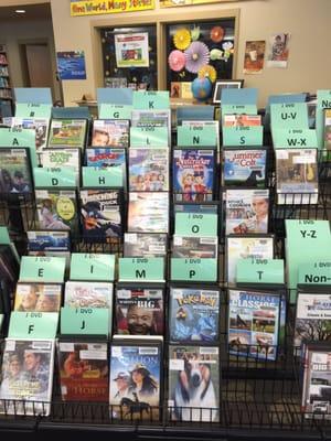 Children's DVD rental options