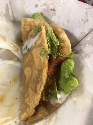 Walker/Walking Taco- deep fried delicious while you wait for a table, to go, or just because.