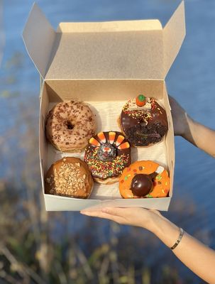 Thanksgiving specialty donuts