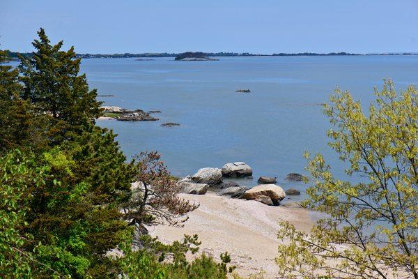 Mercy by the Sea 's beach is perfect for sunning, swimming and walking.