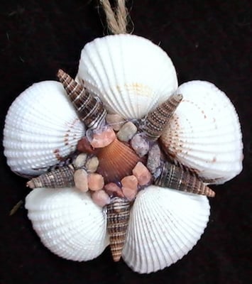 Sea shell ornaments