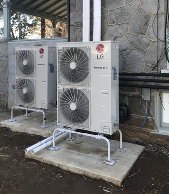 VRF heat pump condensers