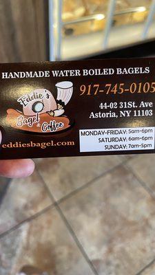 Eddie's Bagel & Coffee