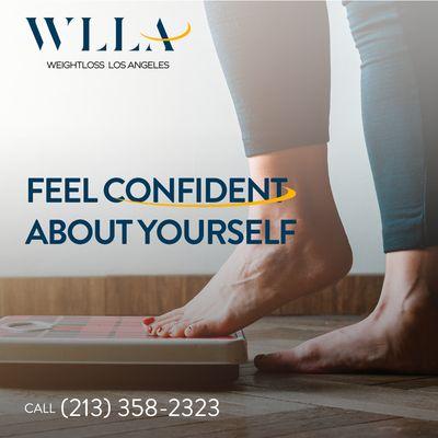 Confidence is achievable. With customized weight loss solutions, Weight Loss Los Angeles can help you get there, call us today!