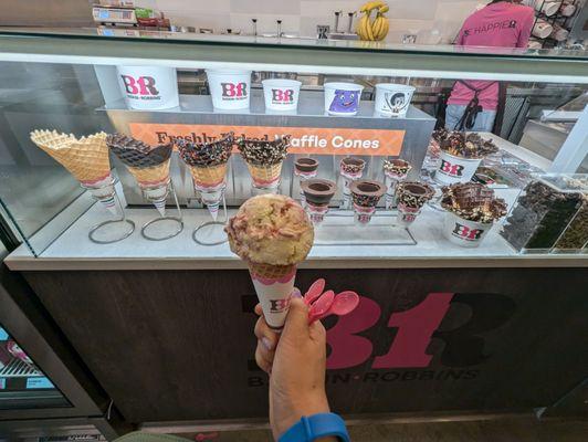 All the cone options to try!