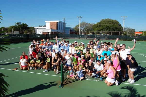 Tennis, Friends, Tennis, Exercise, Tennis, Family, Tennis, Fun ... Did we mention, Tennis?