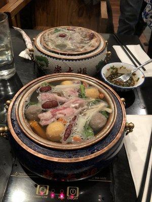 Herbal Chinese broth