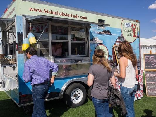 The Maine Lobster Lady at The Good Life Festival