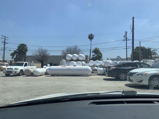 Propane tanks