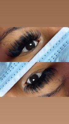 Full Volume lash extensions