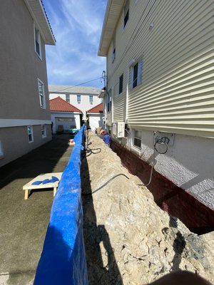 Foundation waterproofing