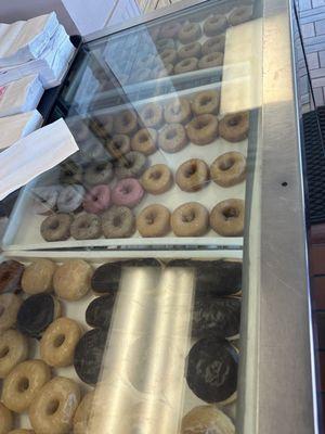 Cake donut selection