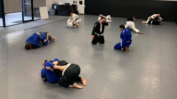 Rolling is an important part of Jiu Jitsu, puts practice into play.