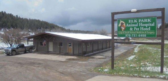 Elk Park Animal Hospital on West Highway 160. Available 24/7 for emergencies, rain or shine!