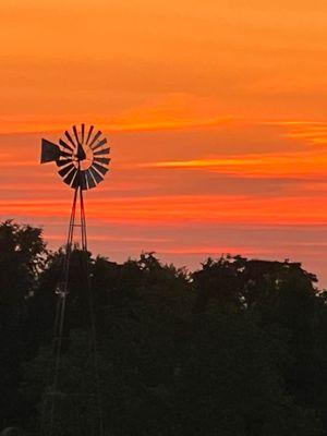 Sunsets from campsites