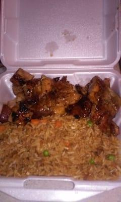 Bourbon chicken