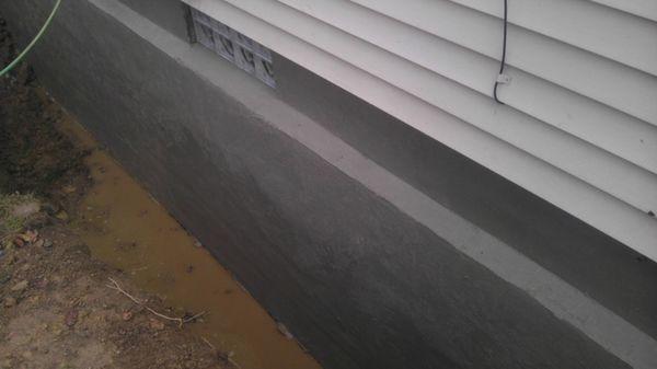 Foundation waterproofing