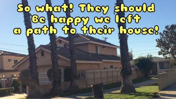 Other city are sick of these giants bulldozing and bullying the neighborhood. When will Temple City say "STOP!" Bloated houses?