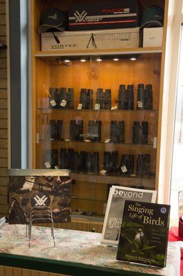 Don't Forget the Optics! We Carry a wide range of Lifetime Warranty Binoculars & Spotting Scopes.