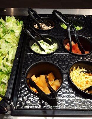 All you can eat salad bar $6.99