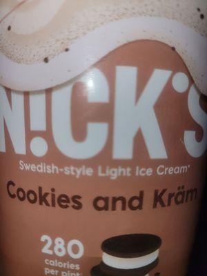 Clearance sale- Swedish ice cream ($1.62)