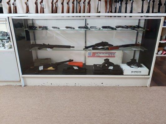 Every kind of firearm made can be found in our store.