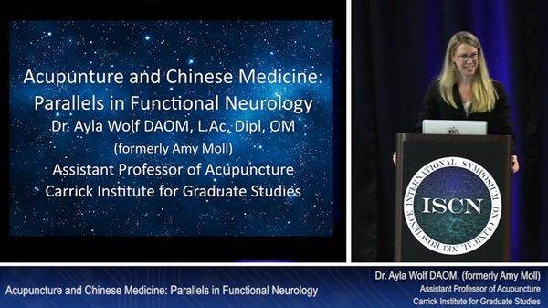 Dr. Wolf presented at the International Symposium of Clinical Neuroscience in 2017