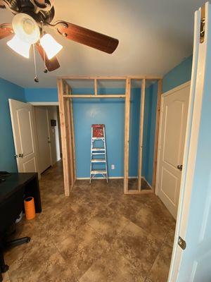 Closet build