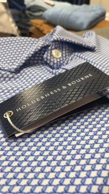 One of our many Holderness and Bourne polo shirts.