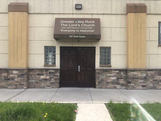 Church Front Entrance