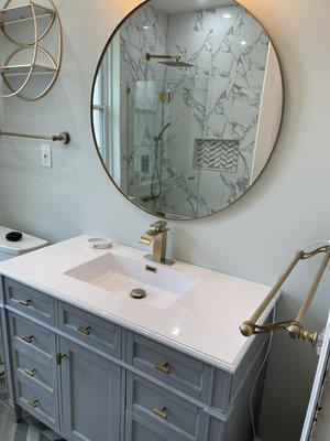 Bathroom remodel