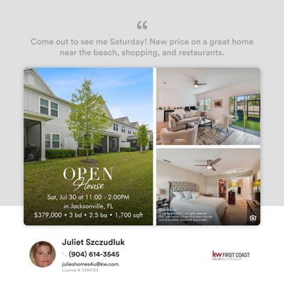 Julie Szczudluk - Keller Williams First Coast Realty