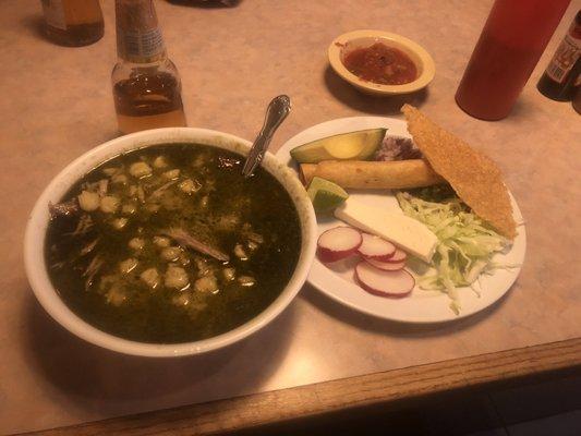 Pozole verde