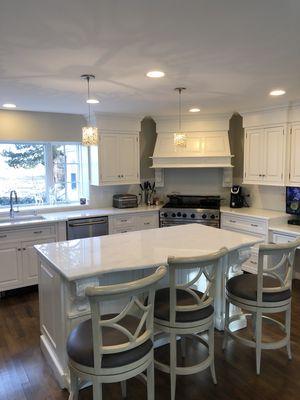 Kitchen cabinet and interior painting