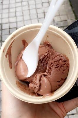 Scoop of Chocolate Ice Cream... yummehh *_*