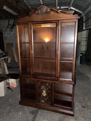 After photo of china cabinet by Darla