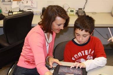 We are proud to work with many AAC Users and devices--we even have social skills and literacy groups!