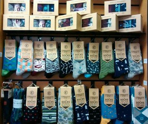 Socks to support various causes!