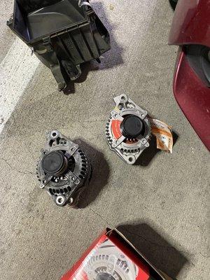 Lexus alternator swap